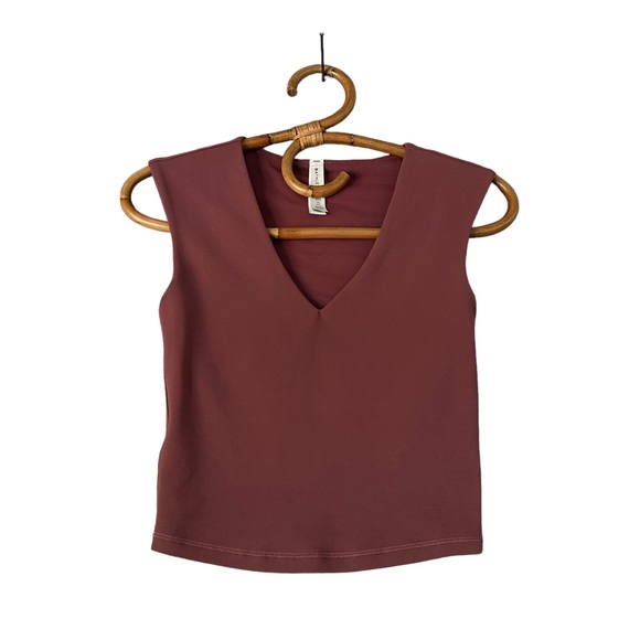 Athleta | Transcend Vita‎ Free Cropped Tee Tawny Rose Size XXS - Picture 3 of 13